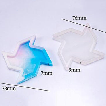 Moule silicone formes kawaii pour shakers charms porte clés pendentifs résine époxy