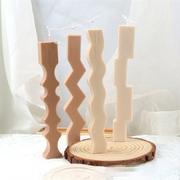 Moules pour bougies contemporain géometrique formes abstraites arche